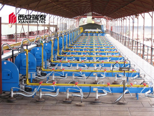 Block Machine Clay Brick Making Machine Industrial Gas Burner Brick Kiln Firing